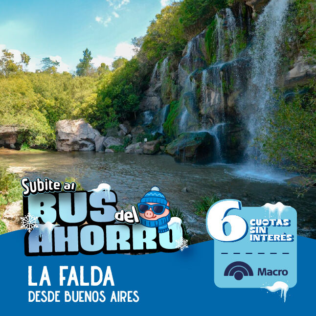 pasajes desde Buenos Aires a La Falda